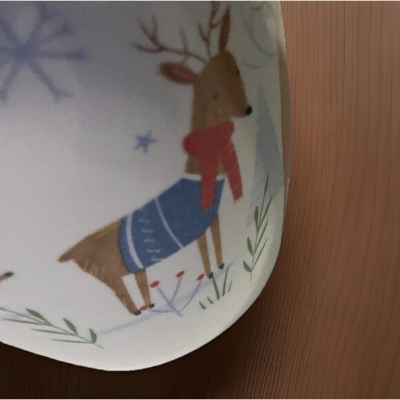 Christmas Winter Reindeer Rudolph Coffee Tea Mug "FINE DINING CHINA " - Picture 3 of 14